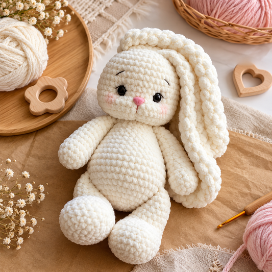 Make Your Own Cuddly Bunny – Amigurumi Crochet Pattern PDF
