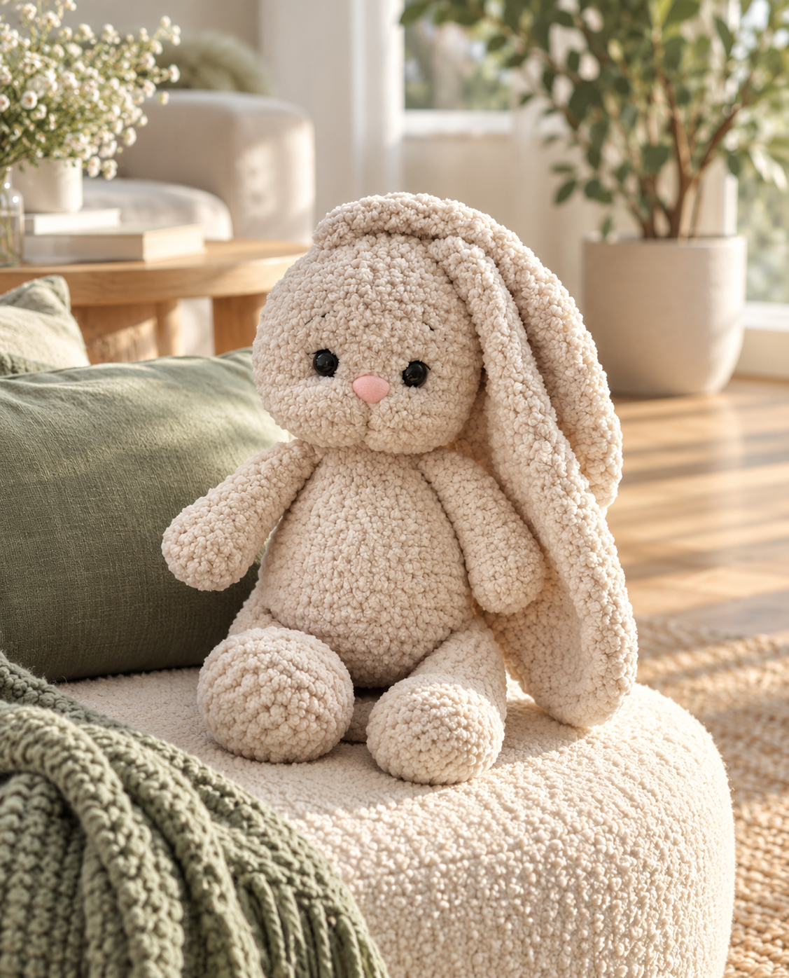 Make Your Own Cuddly Bunny – Amigurumi Crochet Pattern PDF